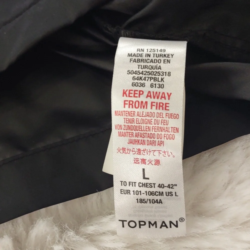 TOPMAN OVERCOAT JACKET. - Picture 10 of 17
